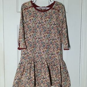 Boutique Matilda Jane Floral Long Sleeve Dress